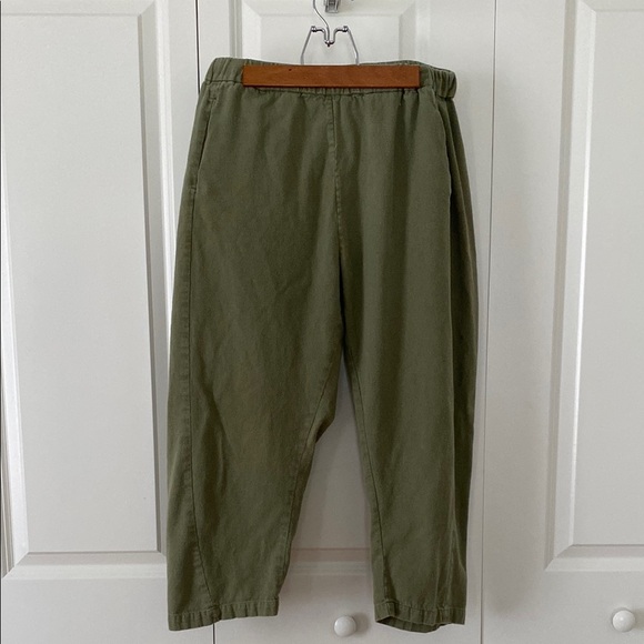 Roucha Paya Slim Cropped Pants - Picture 1 of 8